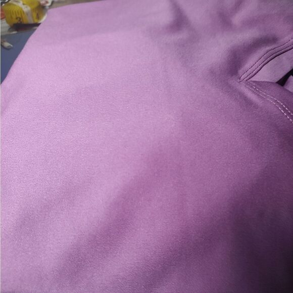 Susan Graver Orchid color Modern Essentials Top Sz 1X - Picture 5 of 5